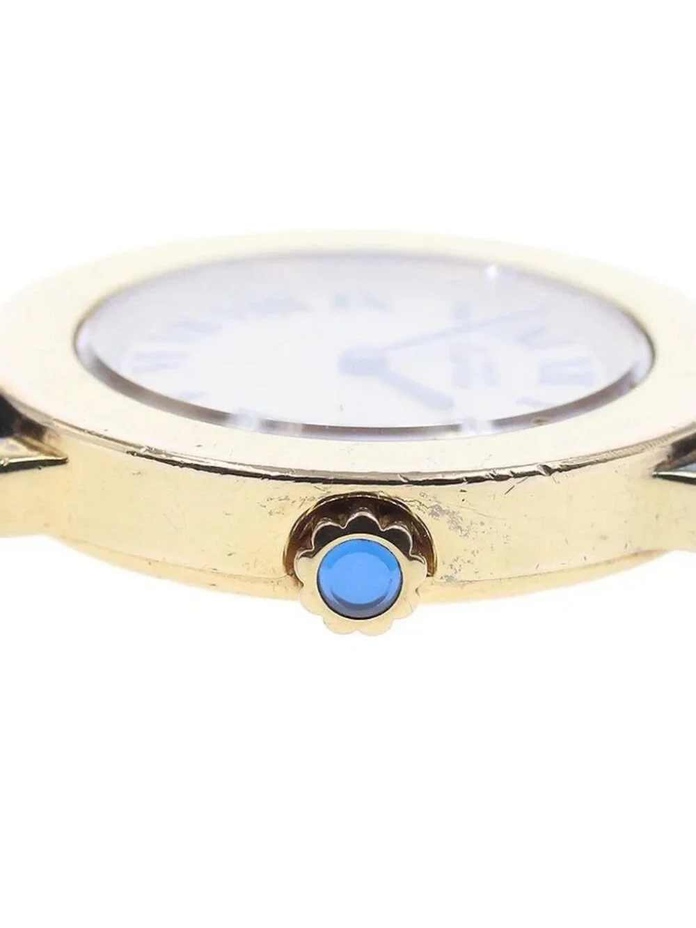 CARTIER Must Rondo SM W1008743 beige Dial Quartz Ladies Watch_968377